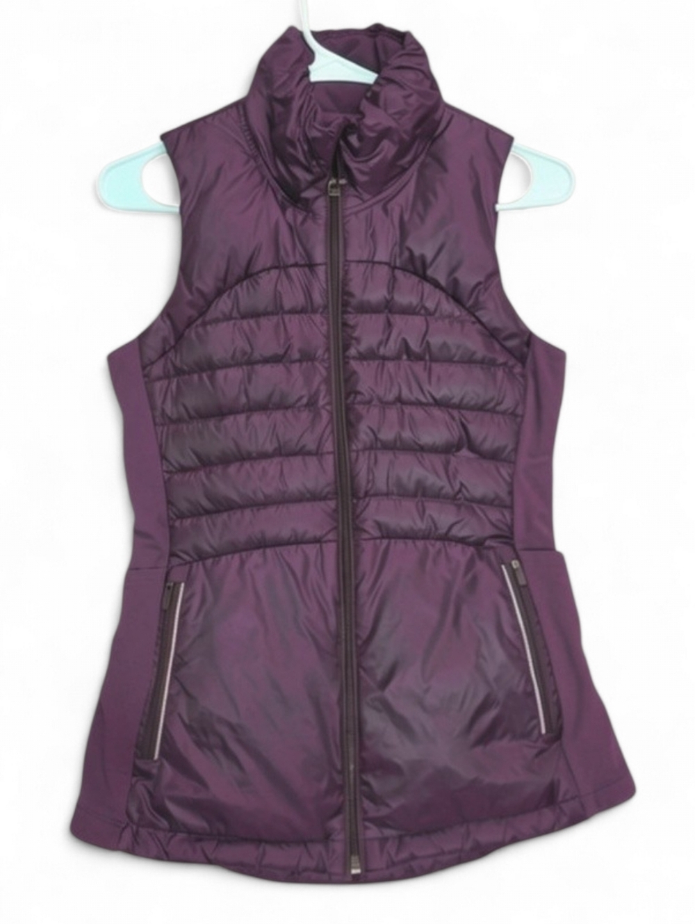lululemon athletica Down For It All Vest in Deep Plum/Burgundy SIZE 6